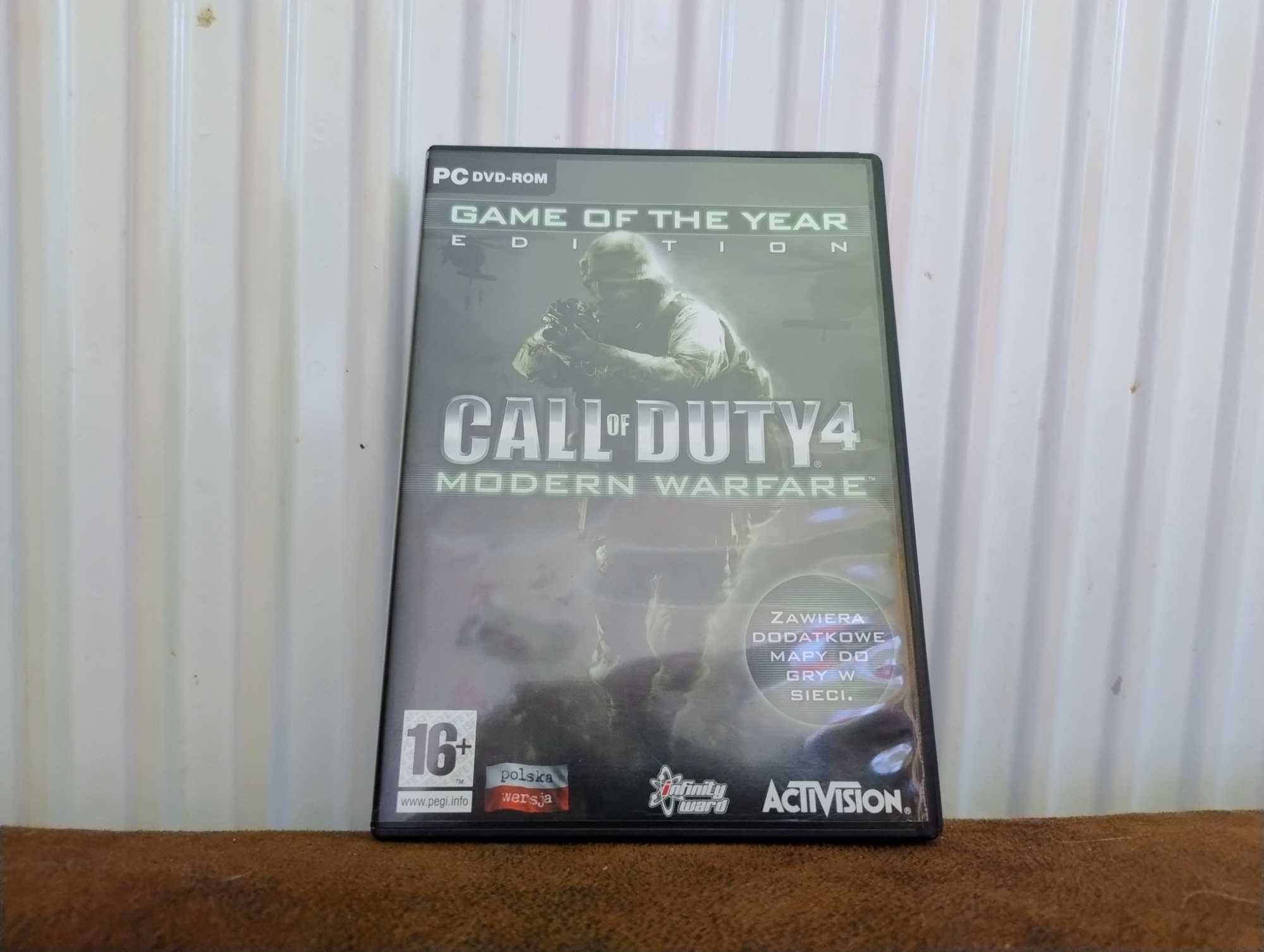 Call of Duty 4: Modern Warfare / GAME OF THE YEAR EDITION / PC /UNIKAT