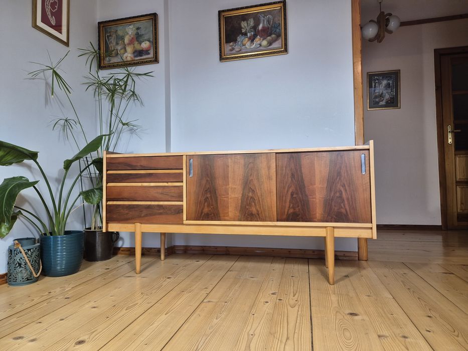 Komoda/sideobard Bytomskie Fabryki Mebli renowacji! PRL VINTAGE RETRO