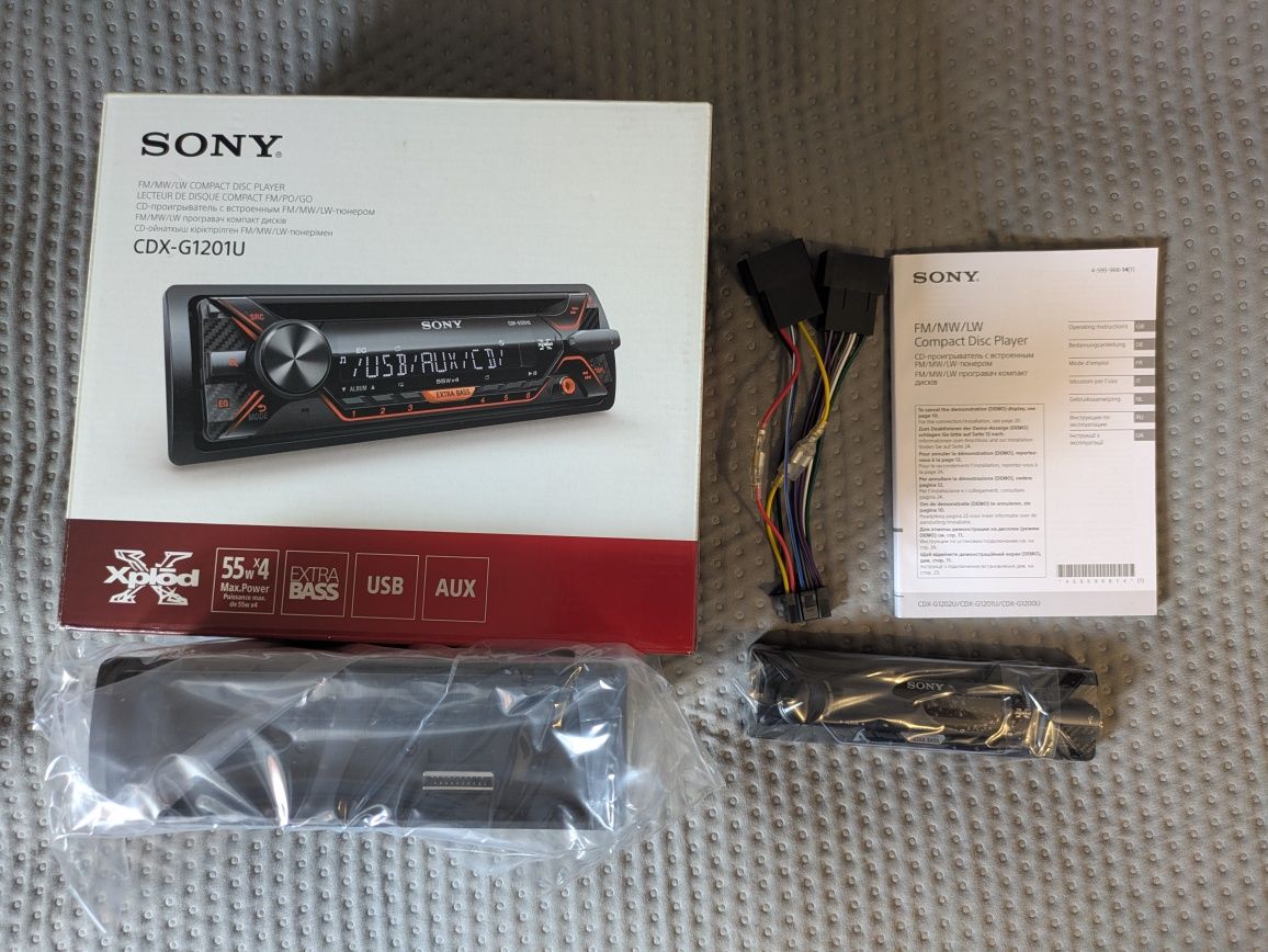 Sprzedam NOWE  CD RADIO  SONY  CDX - G1201U