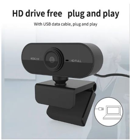 Webcam USB . FULL HD com microfone