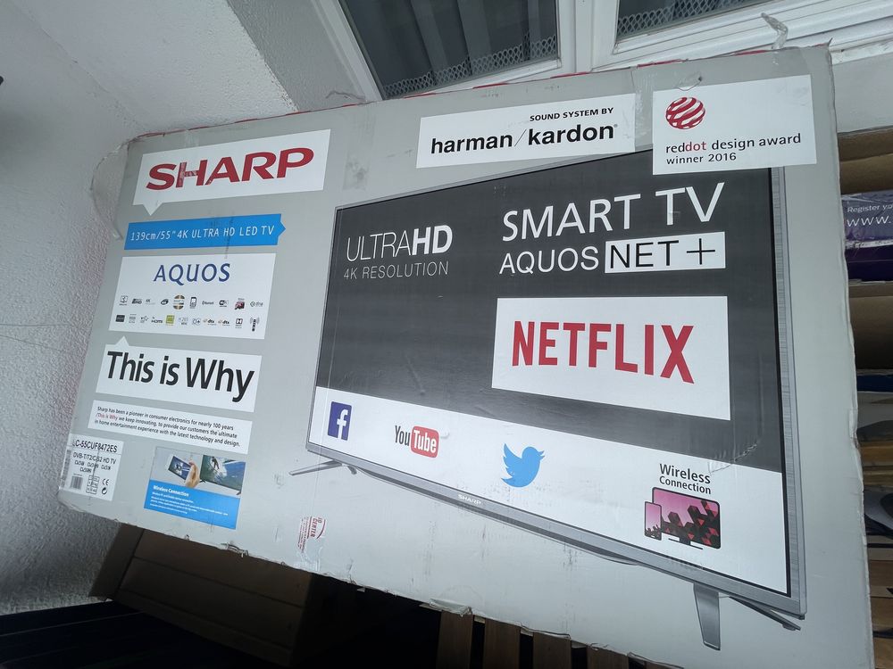 TV SHARP harman/kardon 55cali