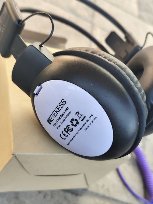 Продам бездротові радіо навушники до металошукача