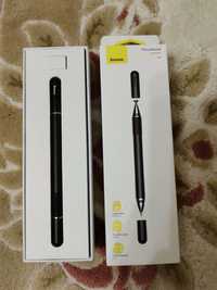 Стилус 2 в 1 Baseus Black + ручка