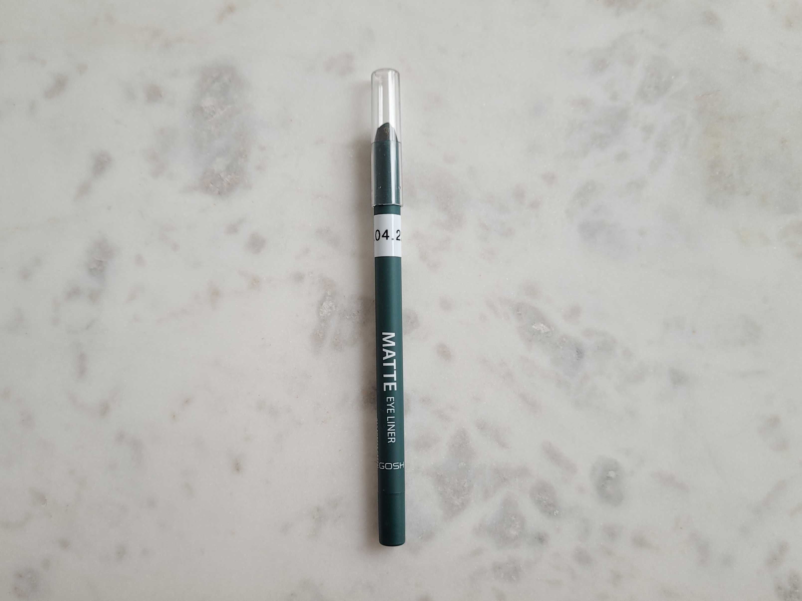 Gosh, Mate Eye Liner, Kredka do oczu, Odcień 012 Forest Green