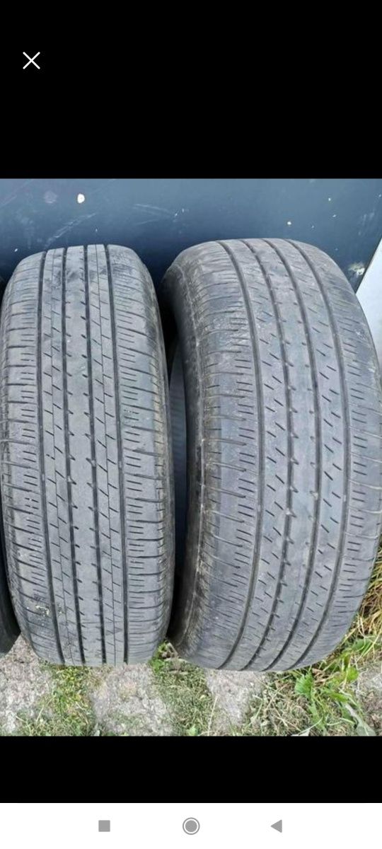 Sprzedam 4 opony letnie 235/65 R18  Bridgestone Dueler H/L 33
bieżn