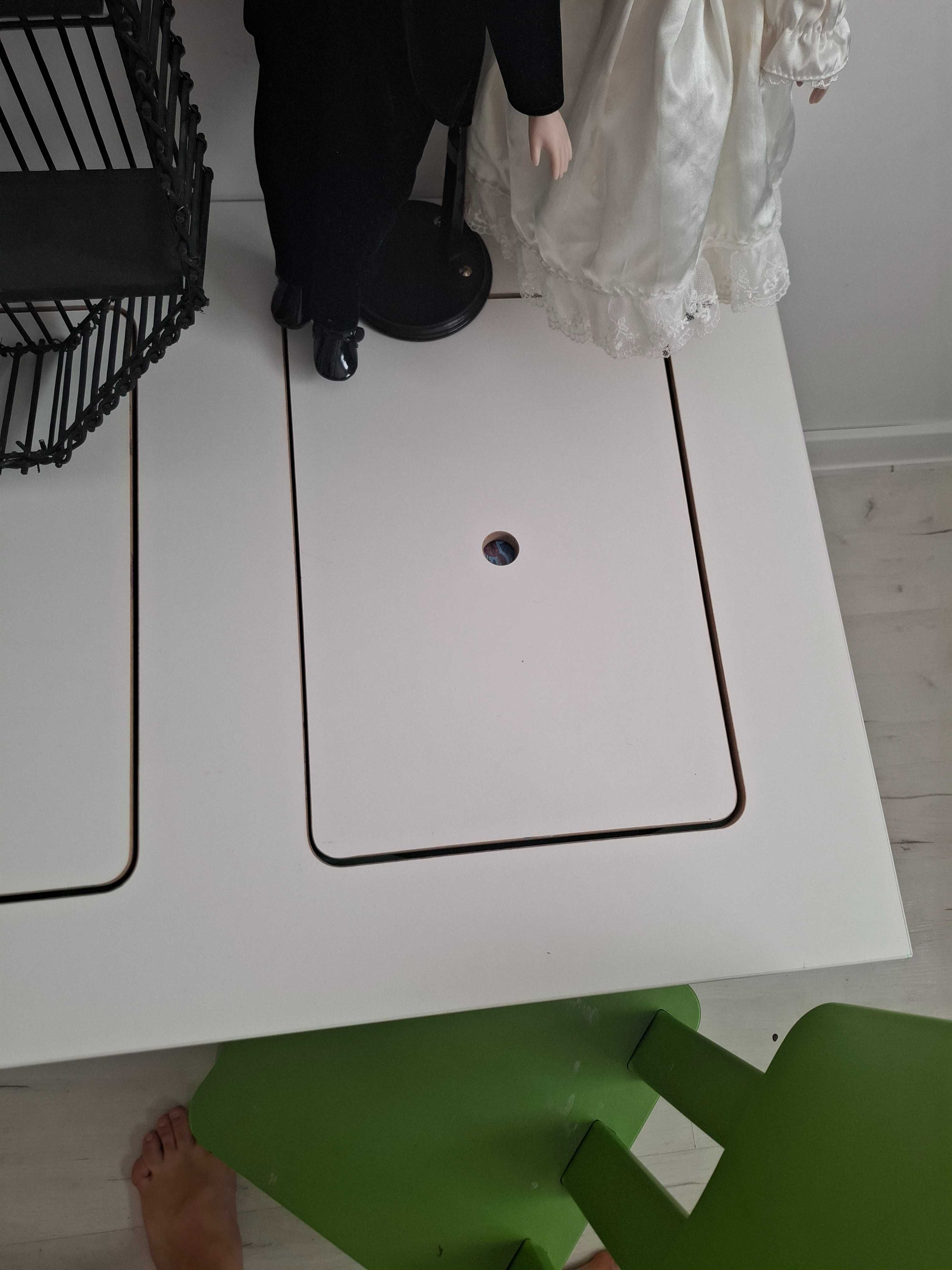 Stoliczek biureczko ikea krzeselka mamut dla dziecka sensoryczne półka