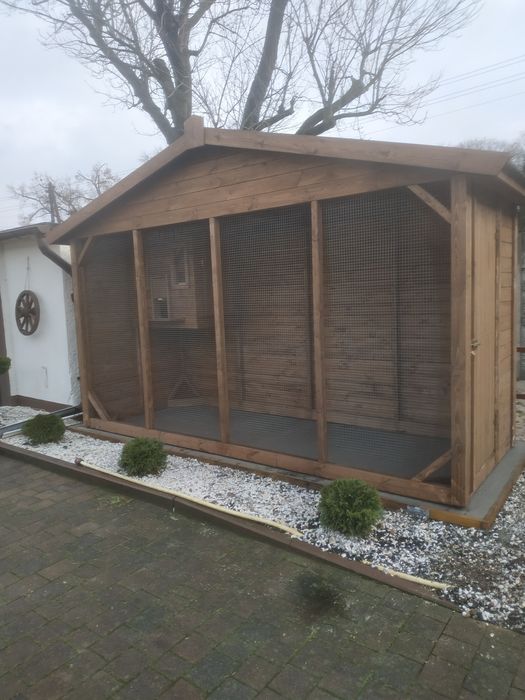 woliera-klatka-papugi-kanarki-nimfy-szczygły 4000 zł