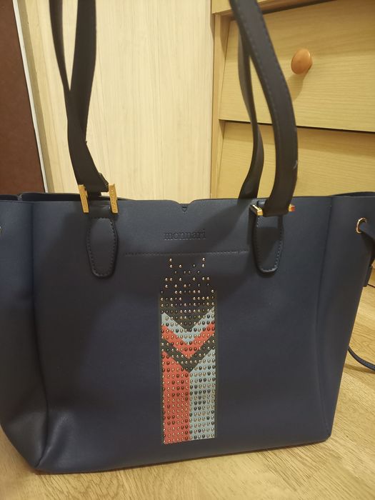 Torebka Monnari granatowa