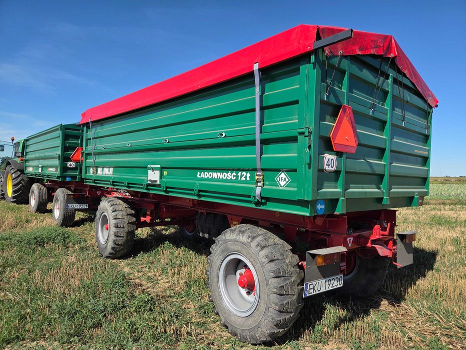 Przyczepa hl 80.11 wyrotka wywrot 8011 pronar zasław conow