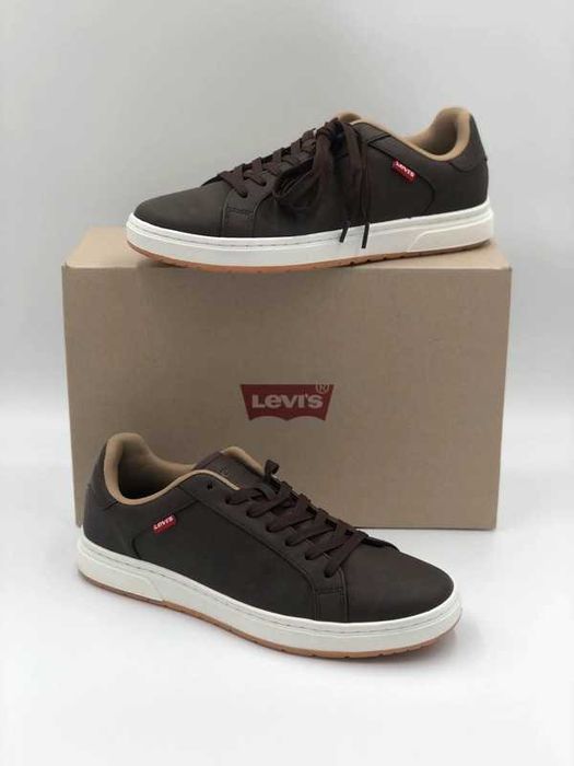 Buty Levi's Piper Brązowe Męskie Buty Rozmiar 42