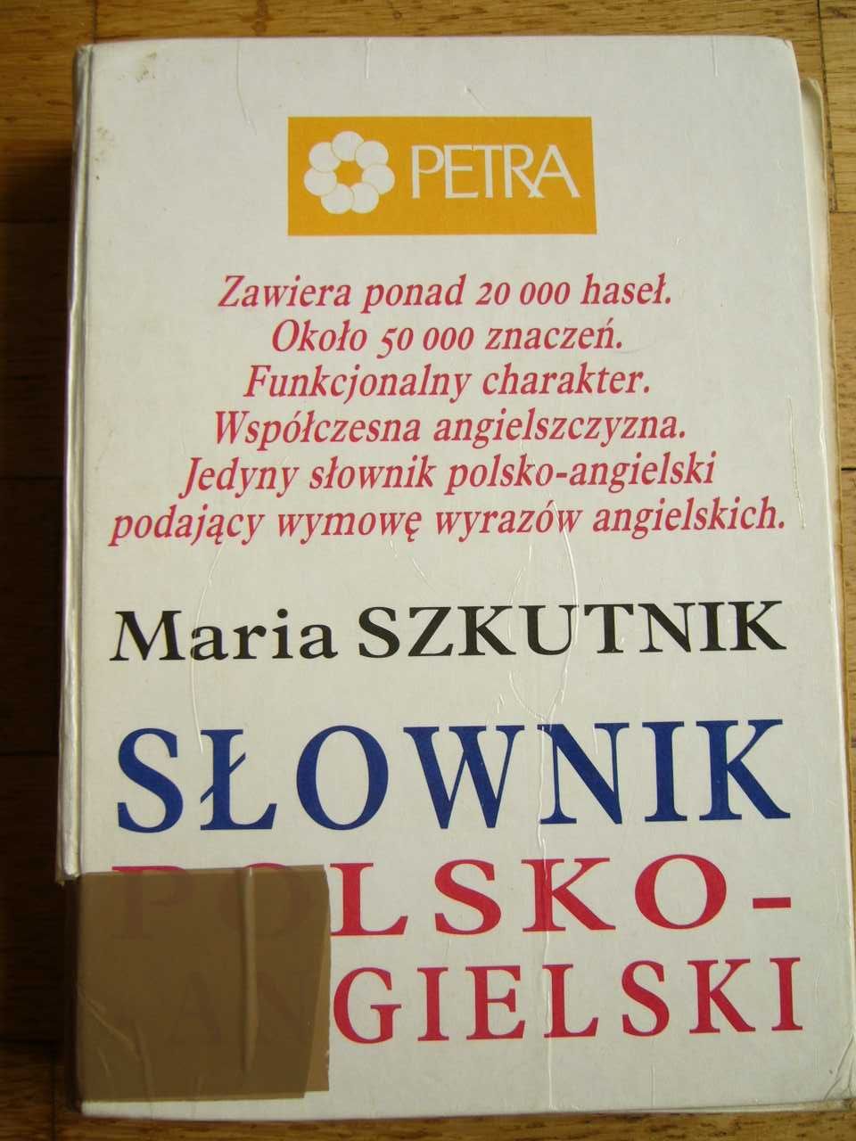 Słownik polsko-angielski, Maria Szkutnik