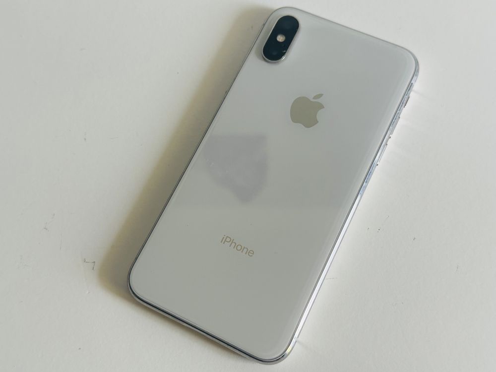 Apple iPhone X 10 64GB Silver Srebrny Bez Blokad Super Stan