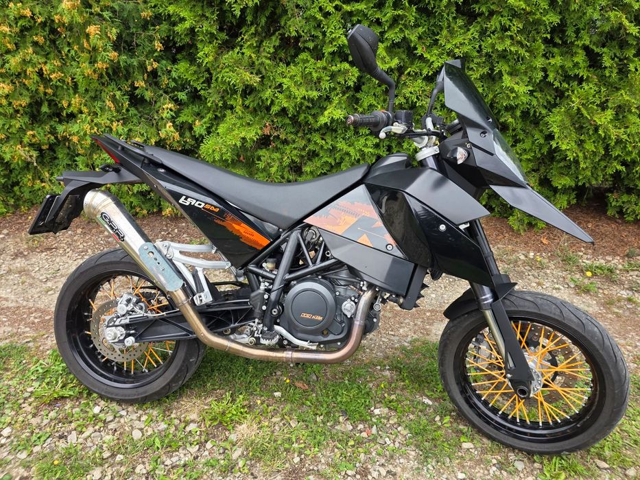 KTM SMC KTM 690 SM Supermoto stan idealny