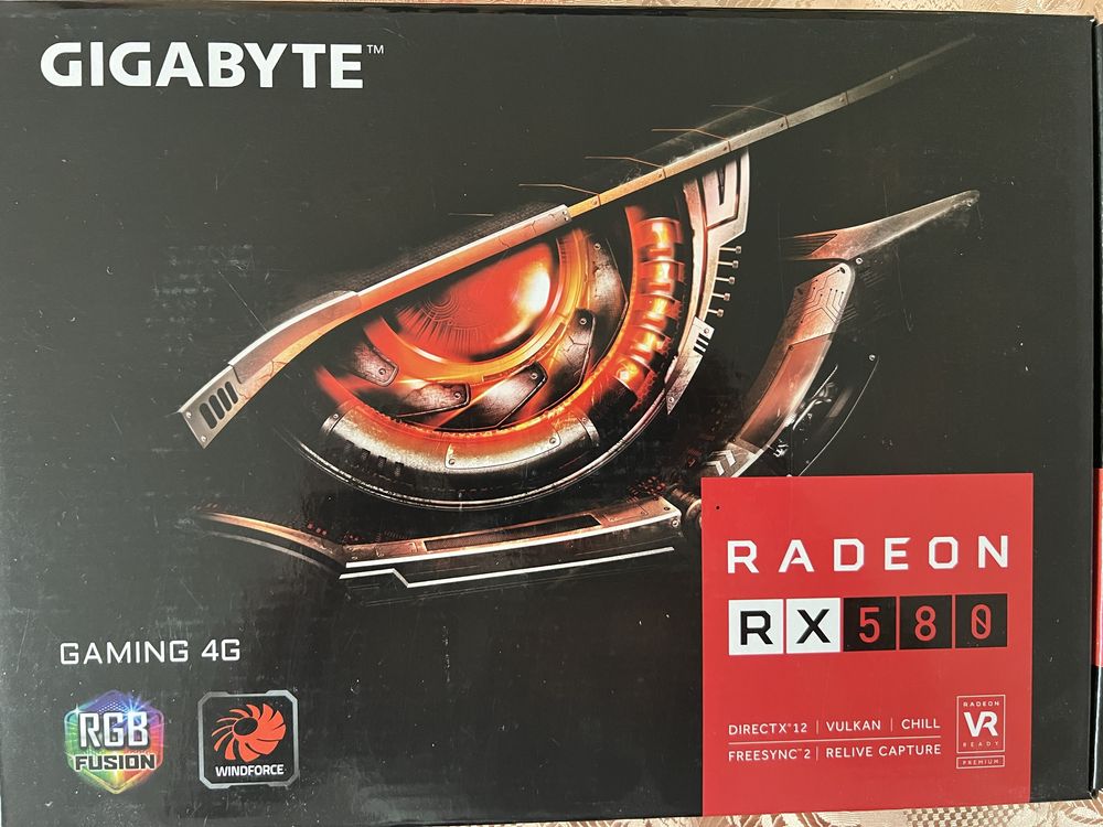 Відеокарта Gigabyte rx580