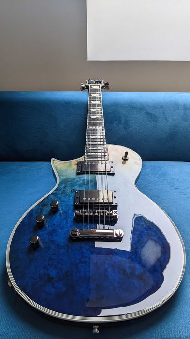 ESP E-II Eclipse BM Blue Nat Fade - leworęczna
