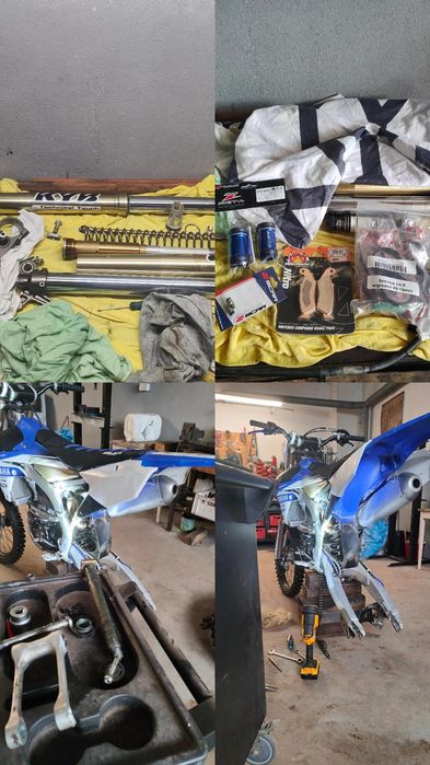 Yamaha yz250f 2017r FMF wtrysk