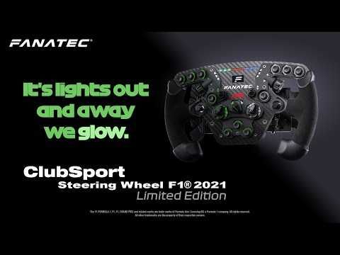 FANATEC SUPER RARO LIMITADO - ClubSport Steering Wheel F1® 2021 NOVO