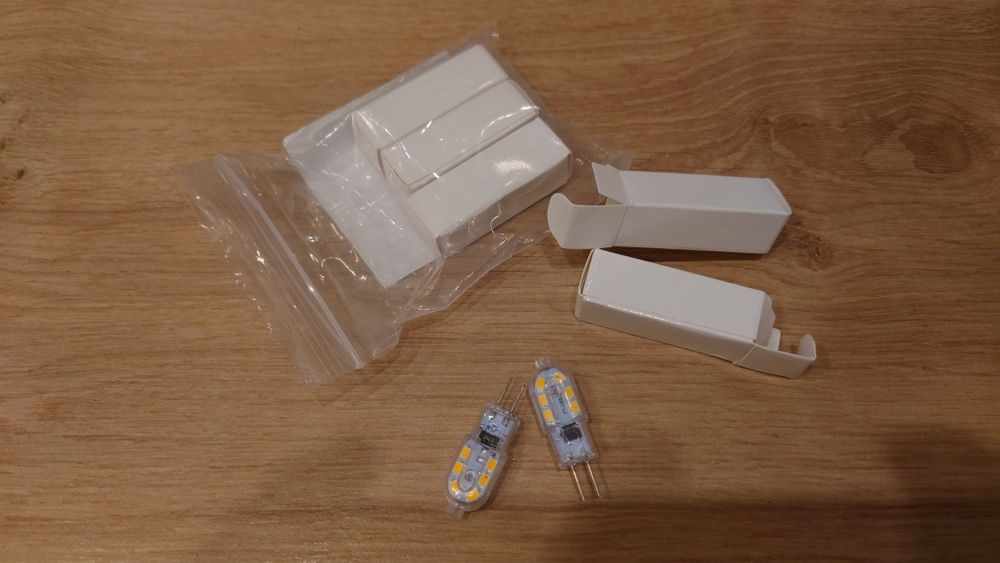 Żarówki G4 - AC 220-240V, ciepła biel 3000K