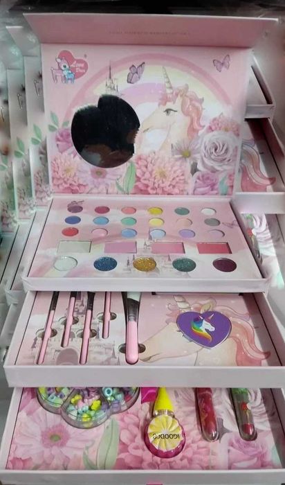 Дитяча декоративна косметика шкатулка Єдиноріг makeup box 41 предмет