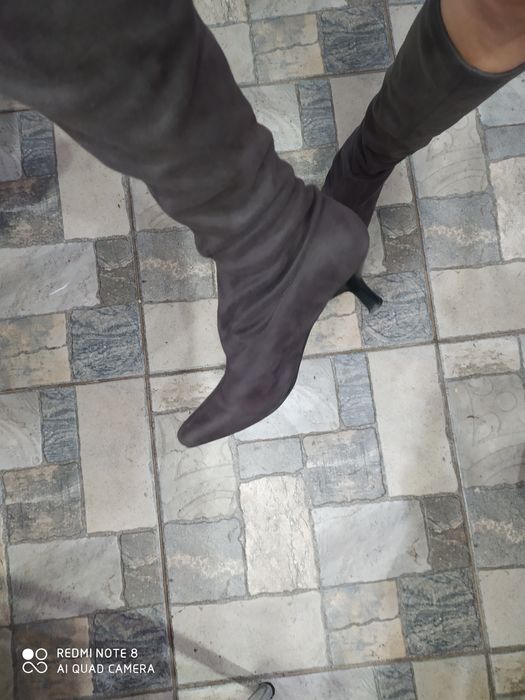 Чоботи козаки,ковбойки (шкіра),чулки,