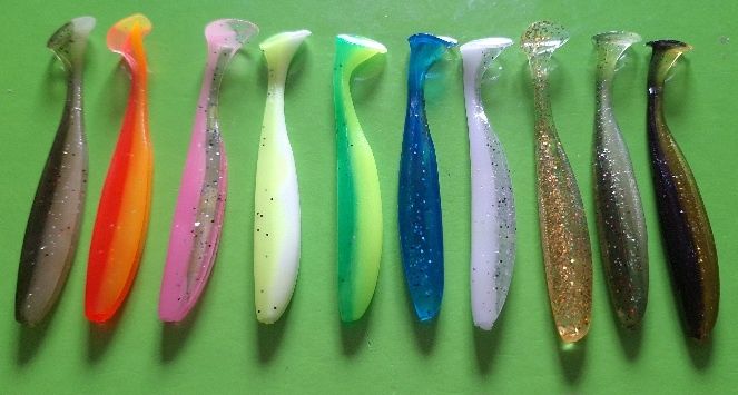 Rippery Gumy 9cm 40szt Okoń Sandacz