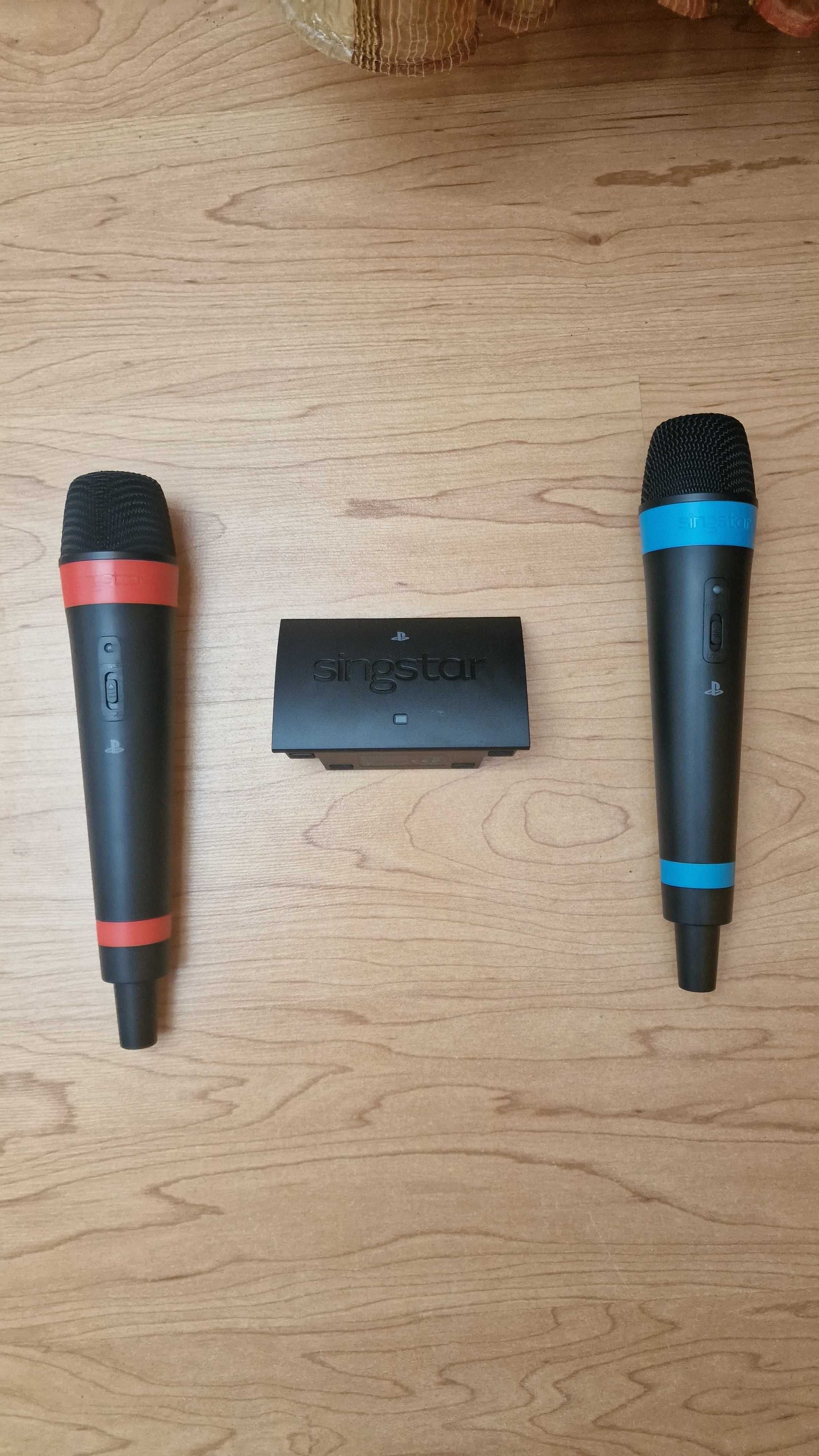 Acessórios PS3/PS4 – Kit PS Move + Microfones SingStar + Câmara