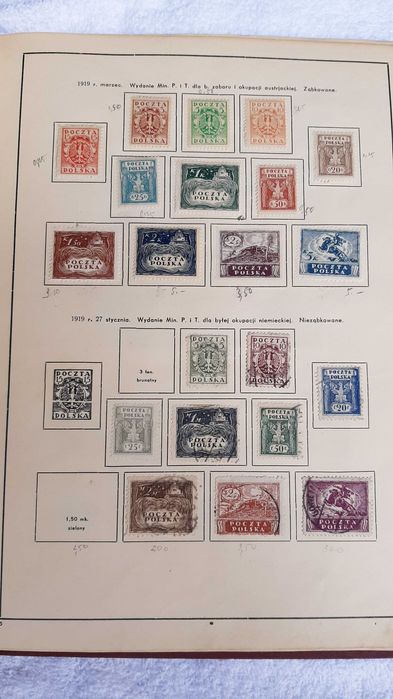 Znaczki pocztowe, album Witkowskiego