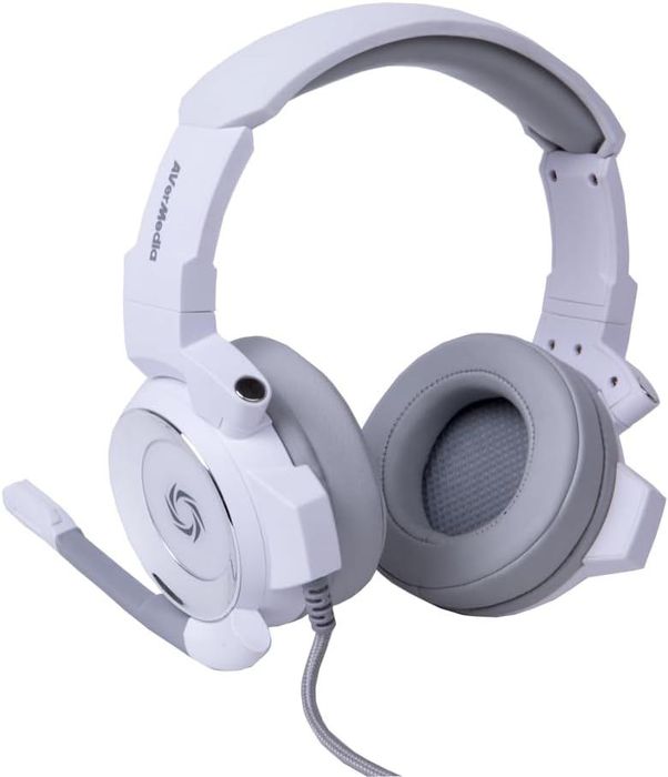 Стерео гарнітура AVerMedia SonicWave GH335 Навушники Input 3.5mm Білі