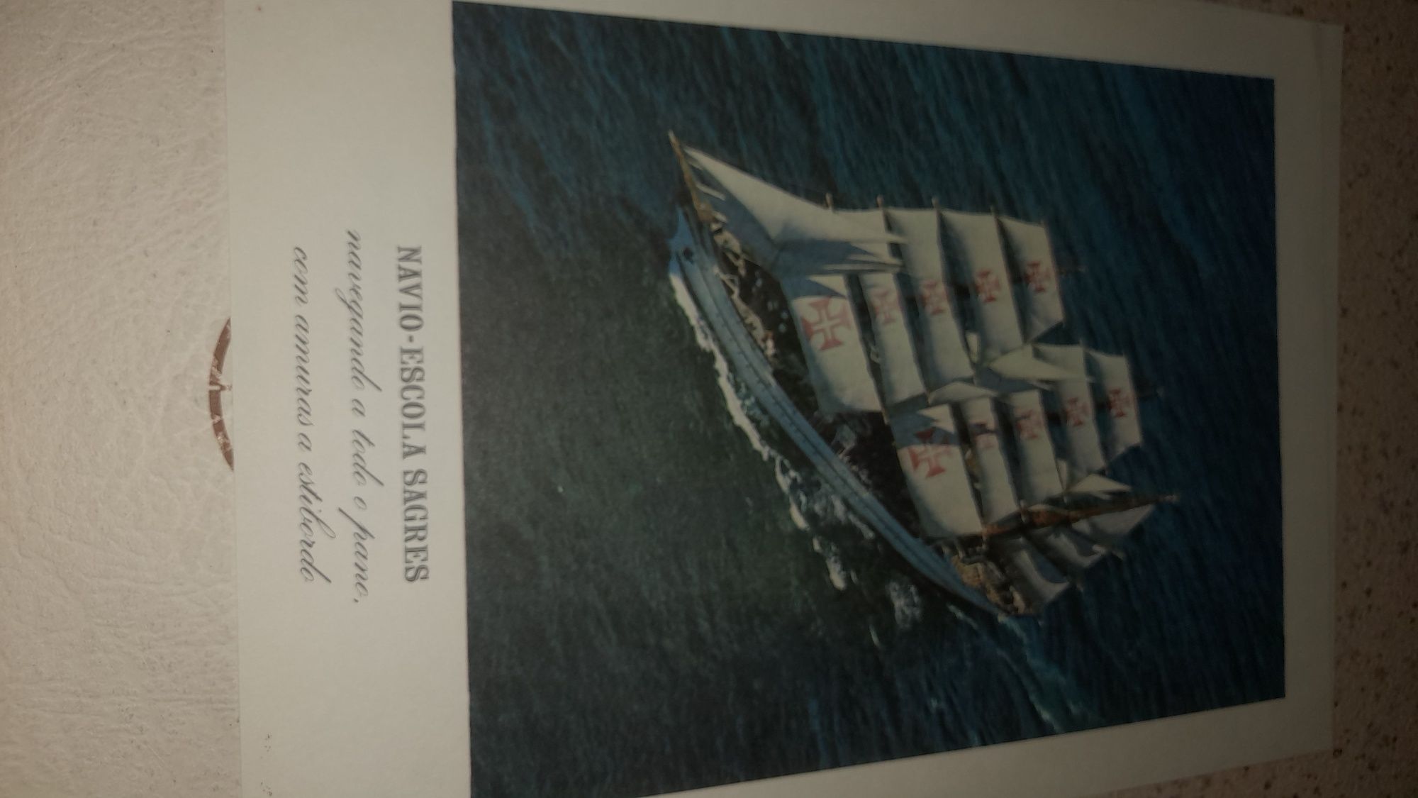 3 estampas navio escola Sagres