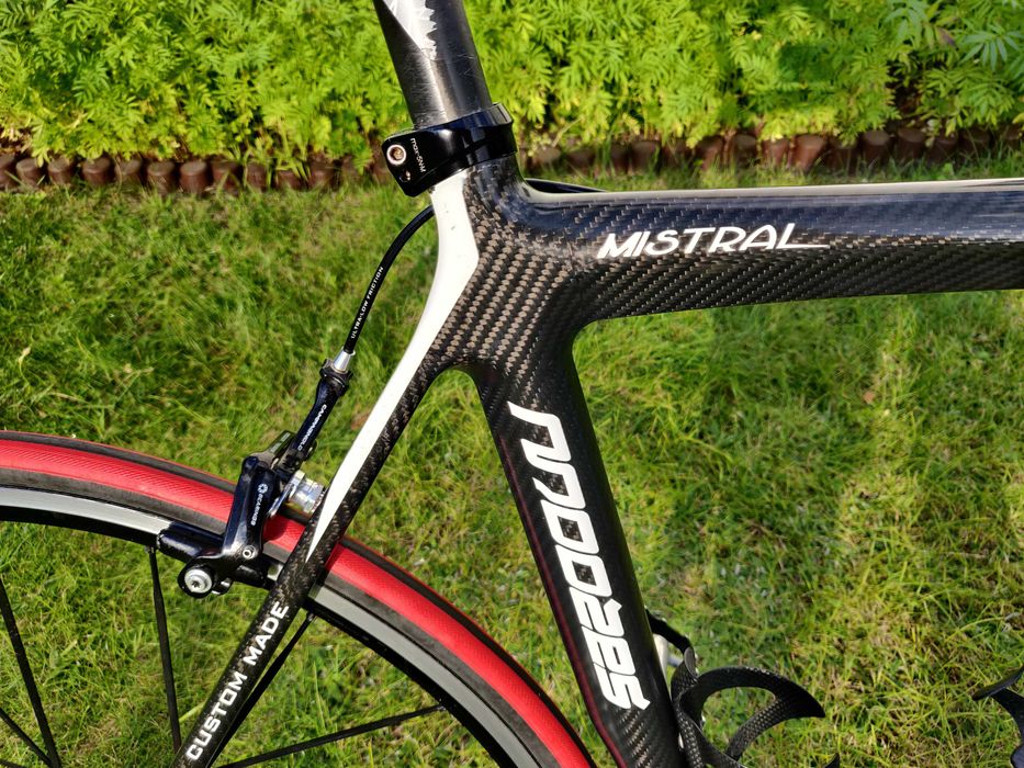 Rower szosowy Moozes Mistral Carbon Campagnolo SUPER RECORD Unikat   L