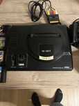 Mega Drive 3 comando ,3 originais e um com todos os jogos disponíveis