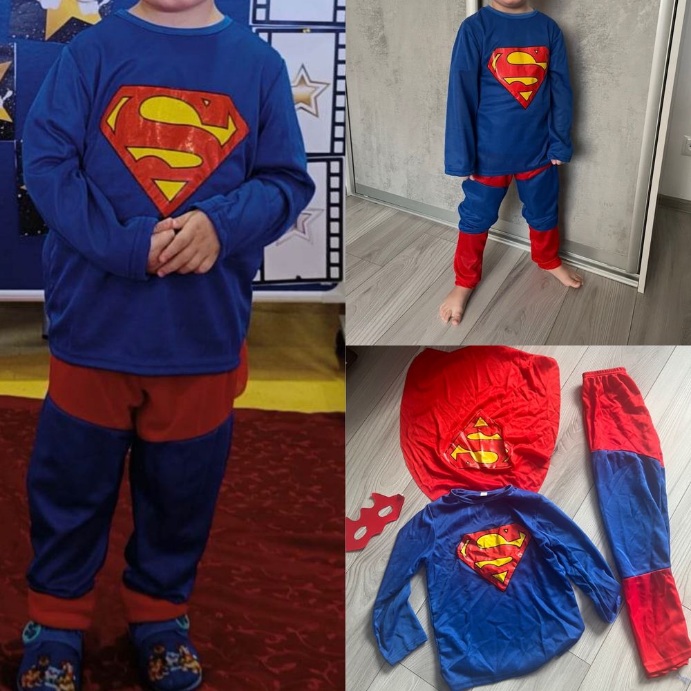Strój karnawałowy supermen 104-116