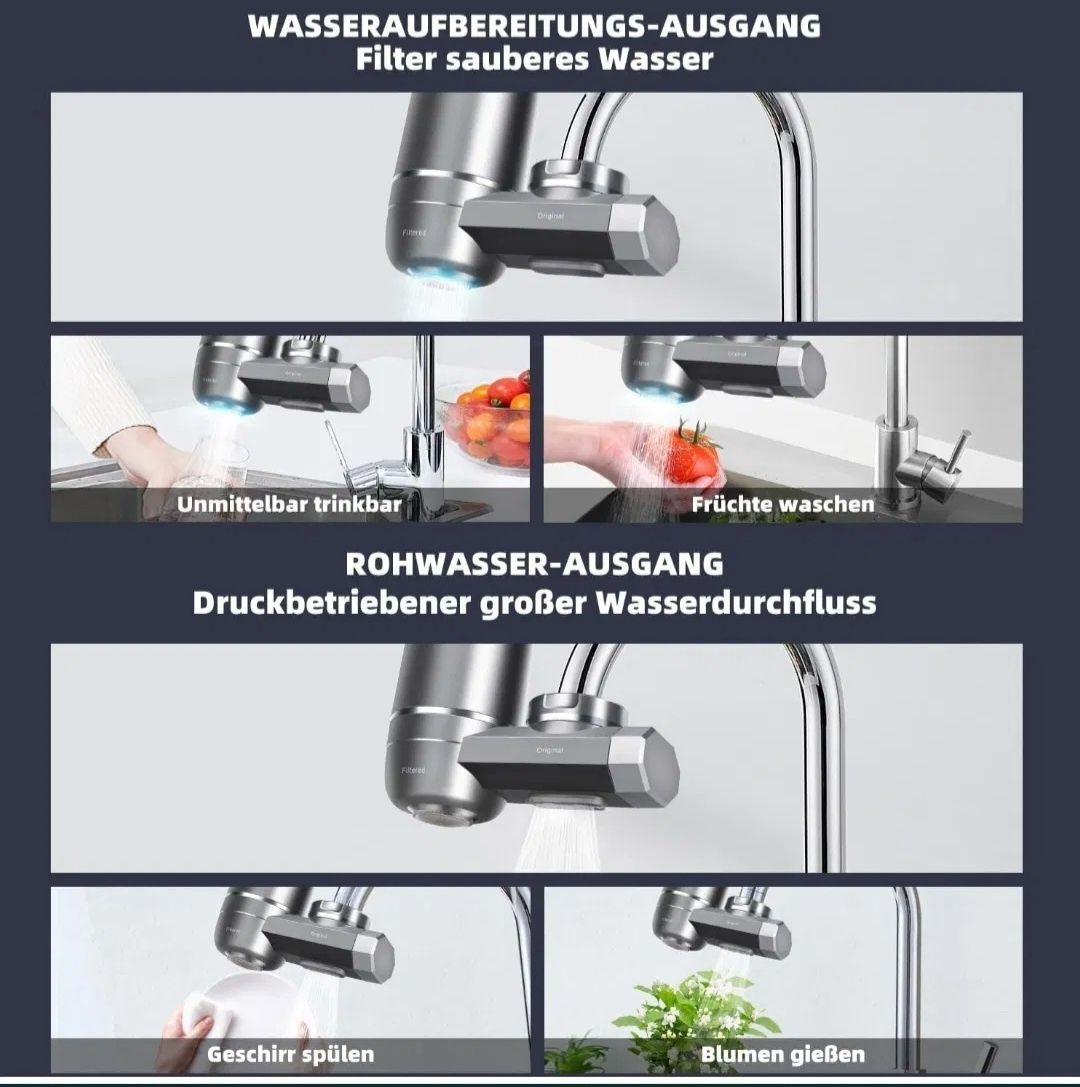 Filtr do wody pitnej, nakładka na baterie