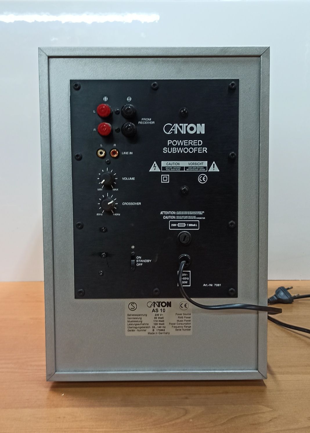 Subwoofer Canton AS10