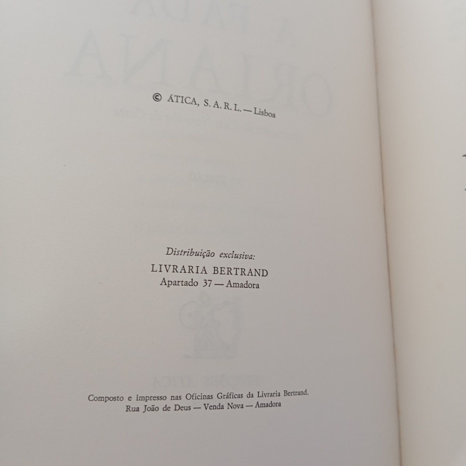 A Fada Oriana - Sophia De Mello Breyner Andresen