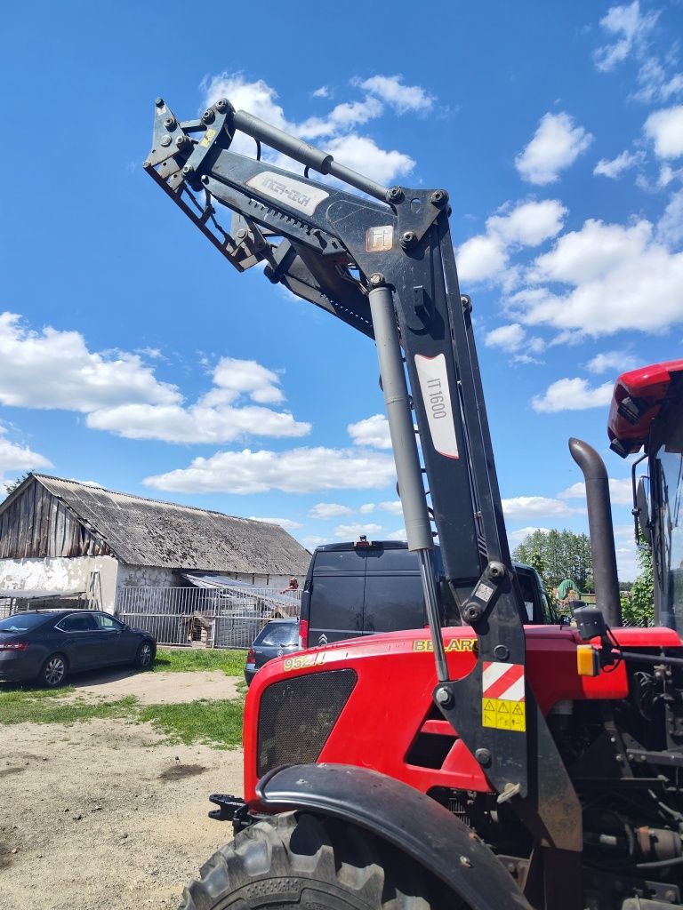 Belarus 952.5 mtz tur inter tech ciagnik rolniczy rusek ładowacz