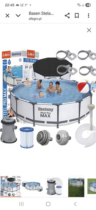 Basen Bestway Steel Pro Max