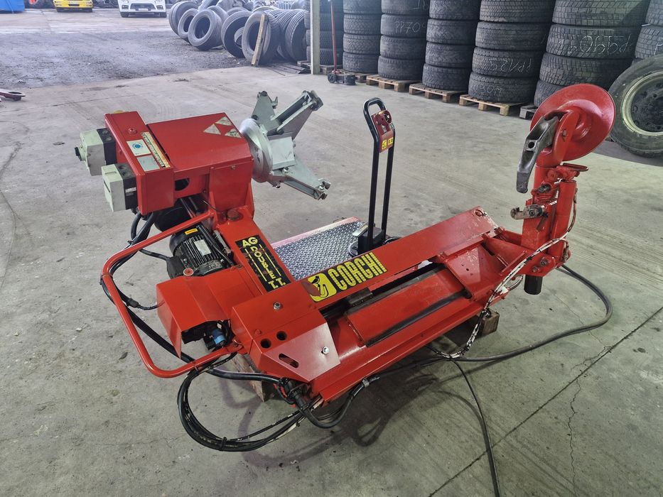 Montażownica CORGHI AG DOUBLE TT ciężarowa tir serwis mobilny