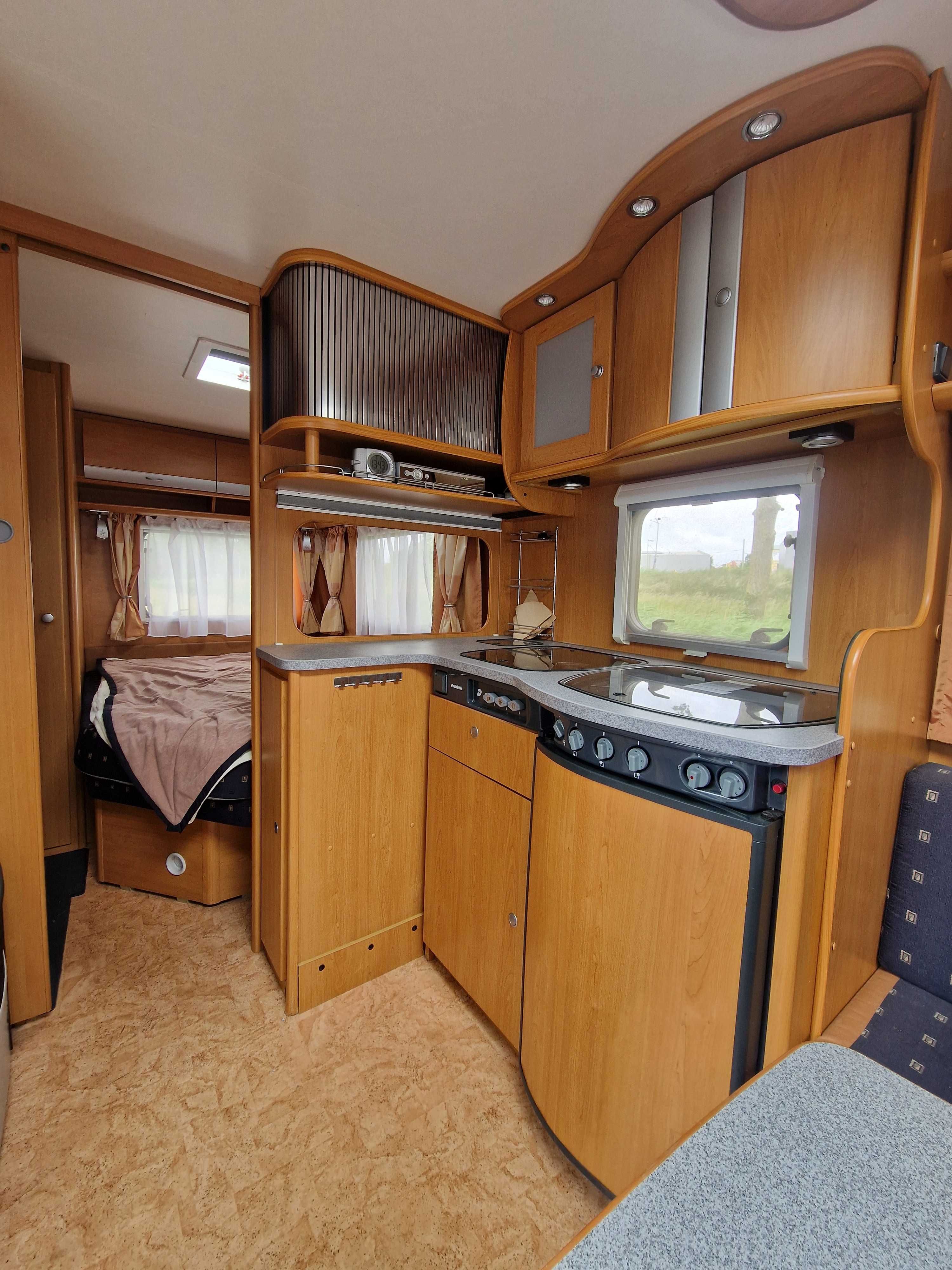 Dethleffs 460 z 2005r Frans Bed Mover Prysznic Przedsionek