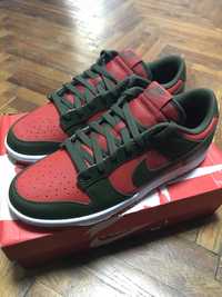 NEW! Nike Dunk Mystic Red/Cargo Khaki | 44.5 size | нові данки найк sb