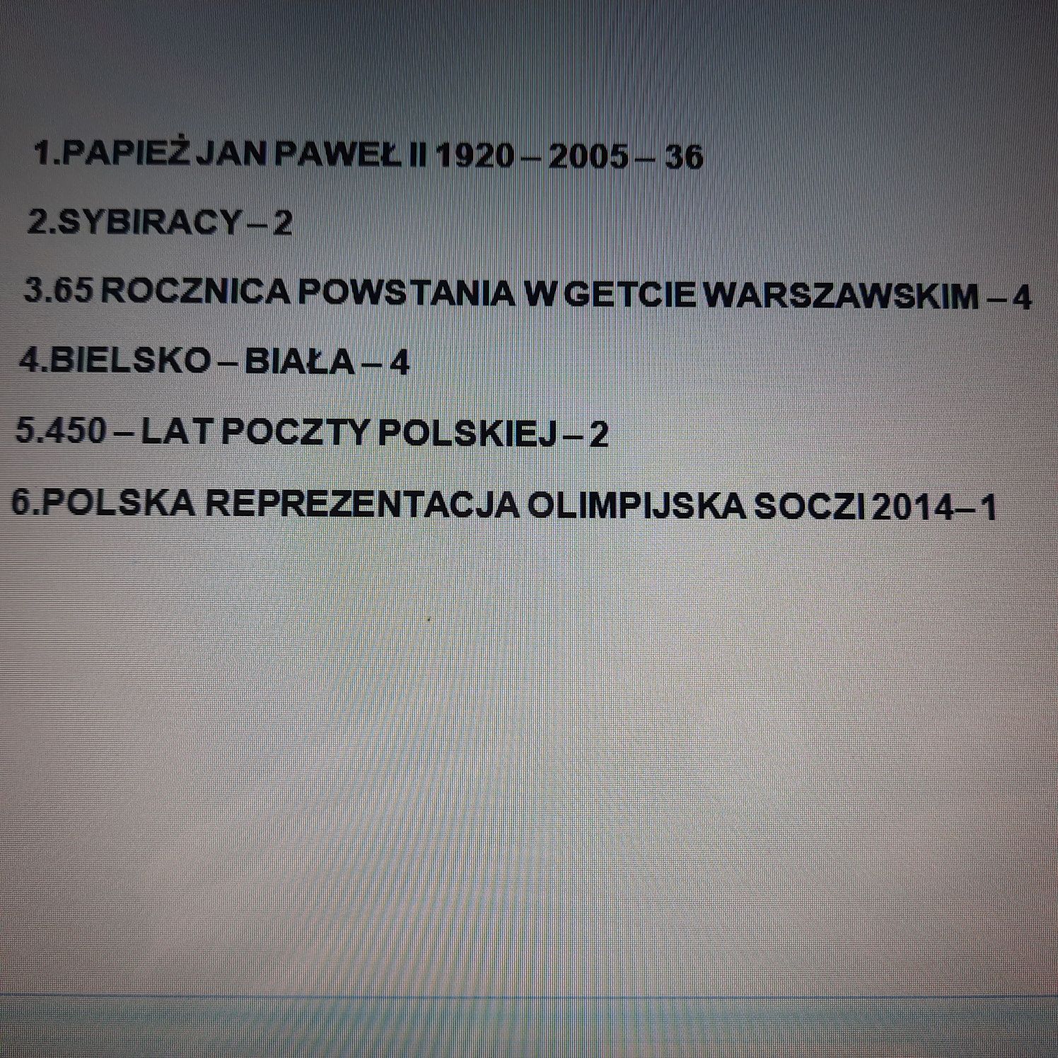 2 zł, monety okolicznościowe, Nordic Gold, 6 sztuk wykaz !!!