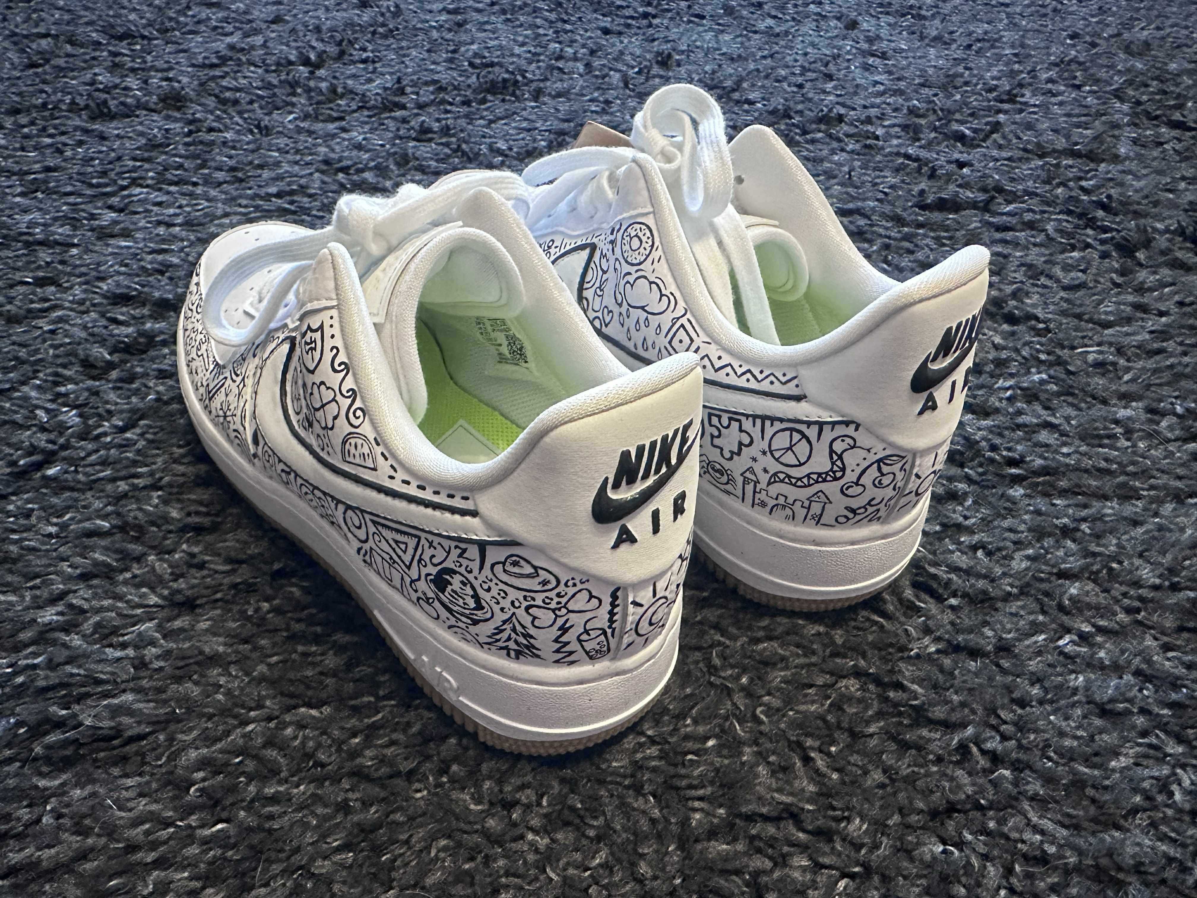 Custom Nike Air Force 1 '07 NN – Rozmiar 39