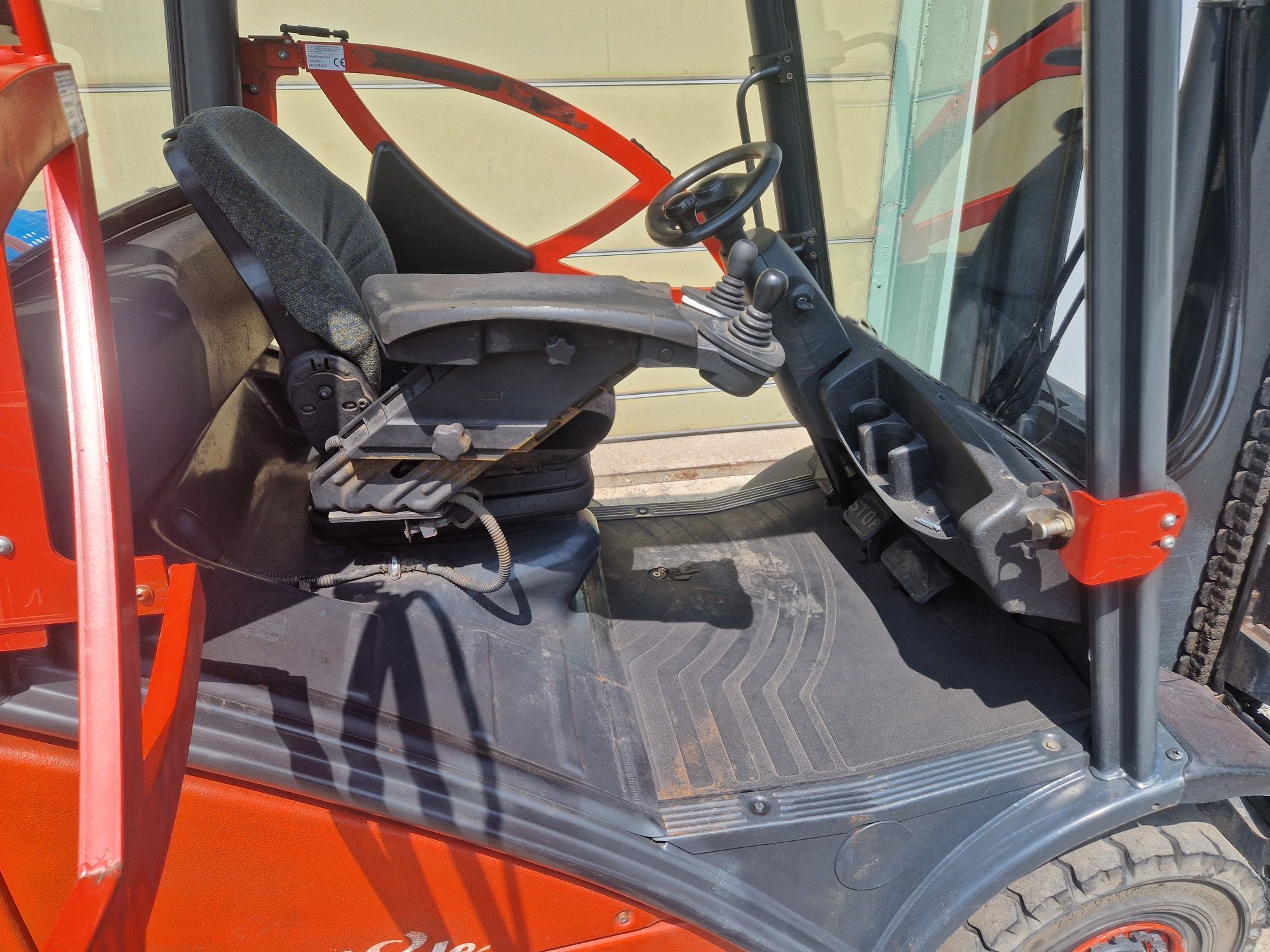 Wózek widłowy linde h25 t gaz