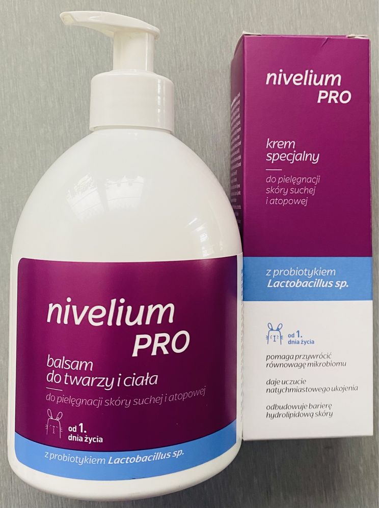 2x NIVELIUM PRO balsam do twarzy ciała krem skóra sucha atopowa od 1dn