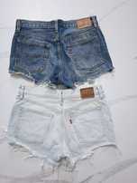 LEVIS 501 spodenki r. 28 krótkie S - M szorty Jeans denim