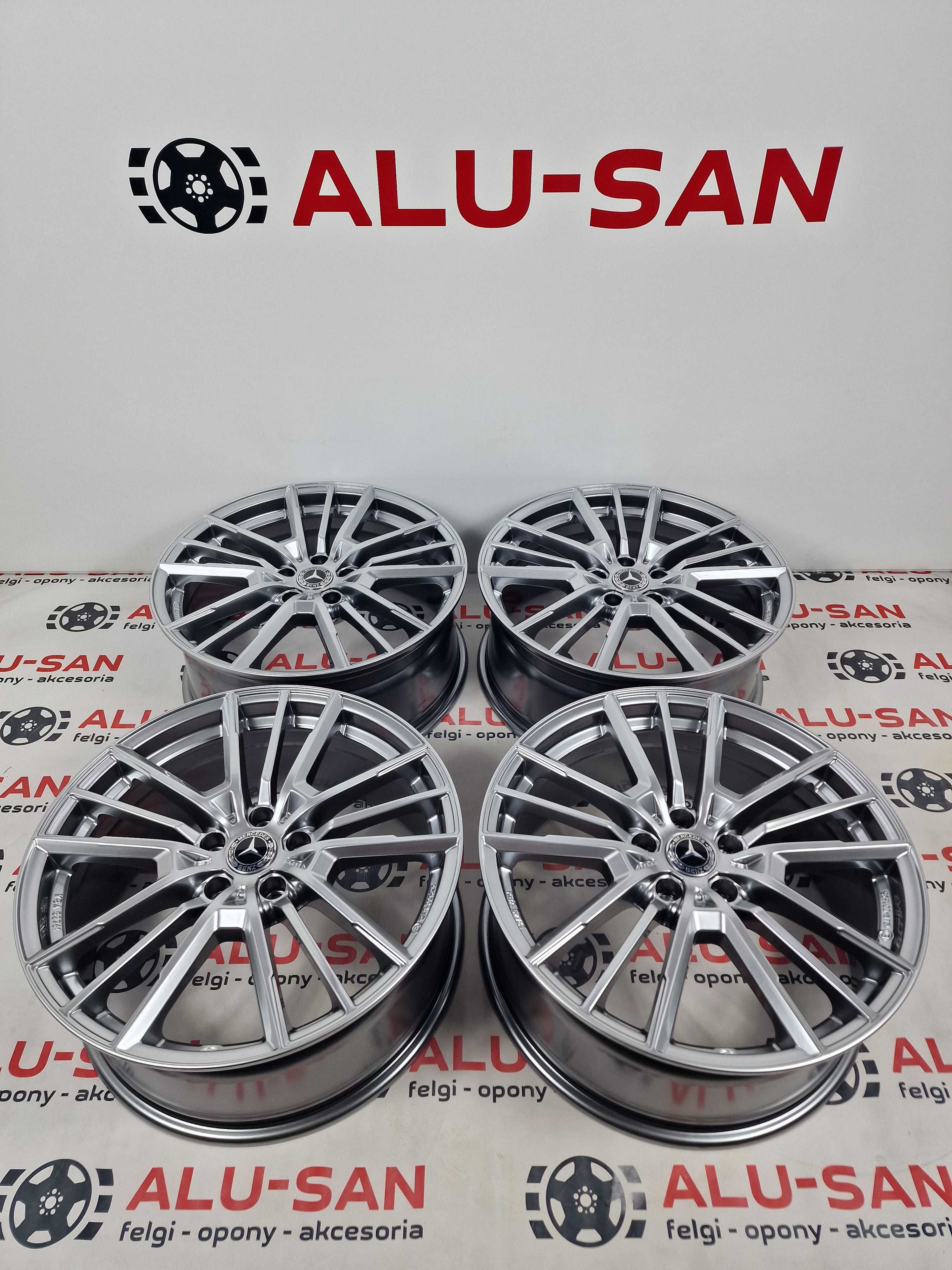 NOWE alufelgi MERCEDES 19" 5x112 GLA GLB E Klasa - Srebrne