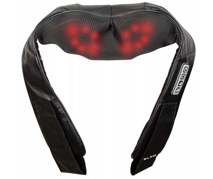 NOWY Masażer do szyi, karku, pleców i ciała podgrzewany Shiatsu Pro+