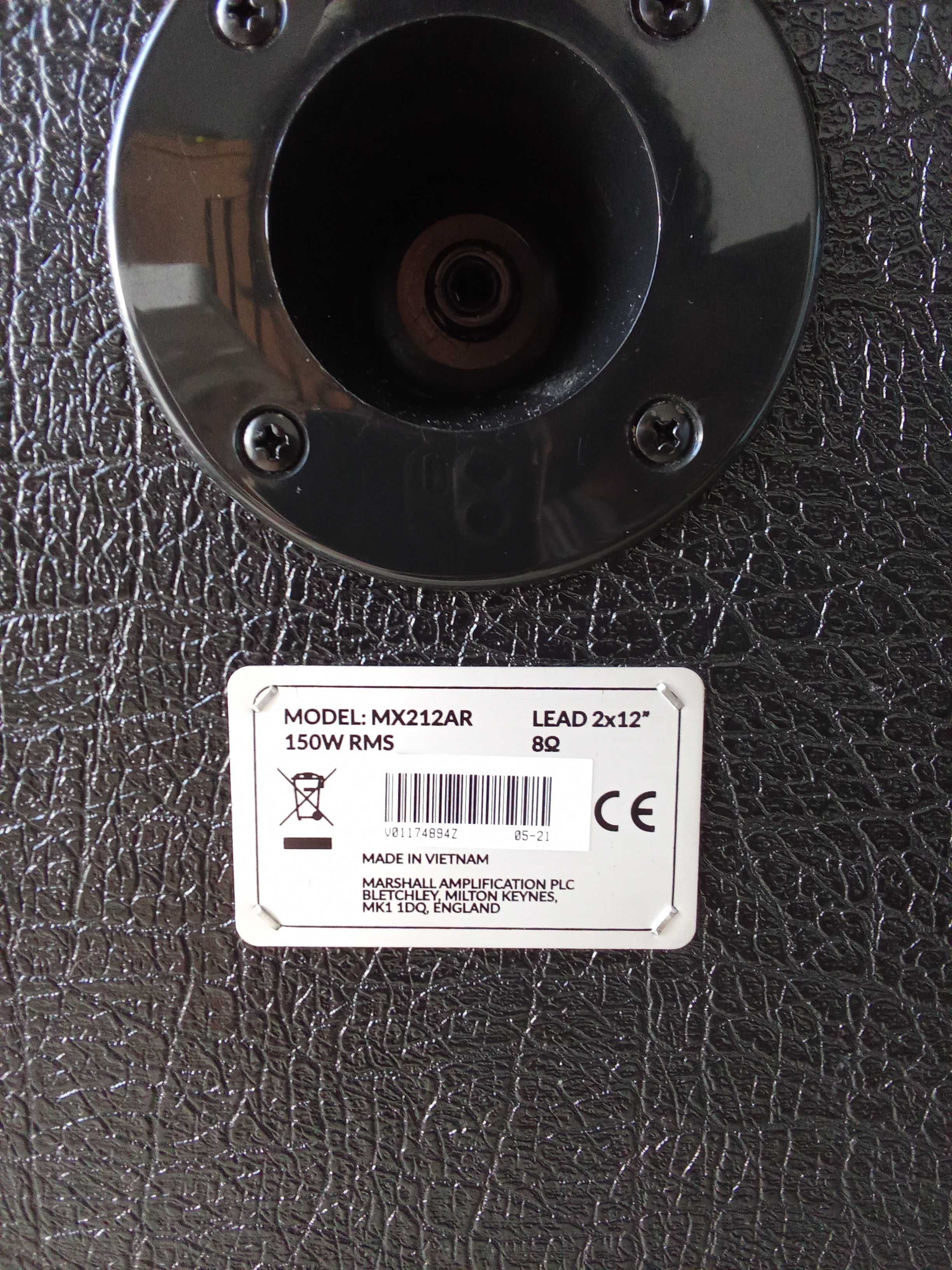 Marshall 2x12 vertical