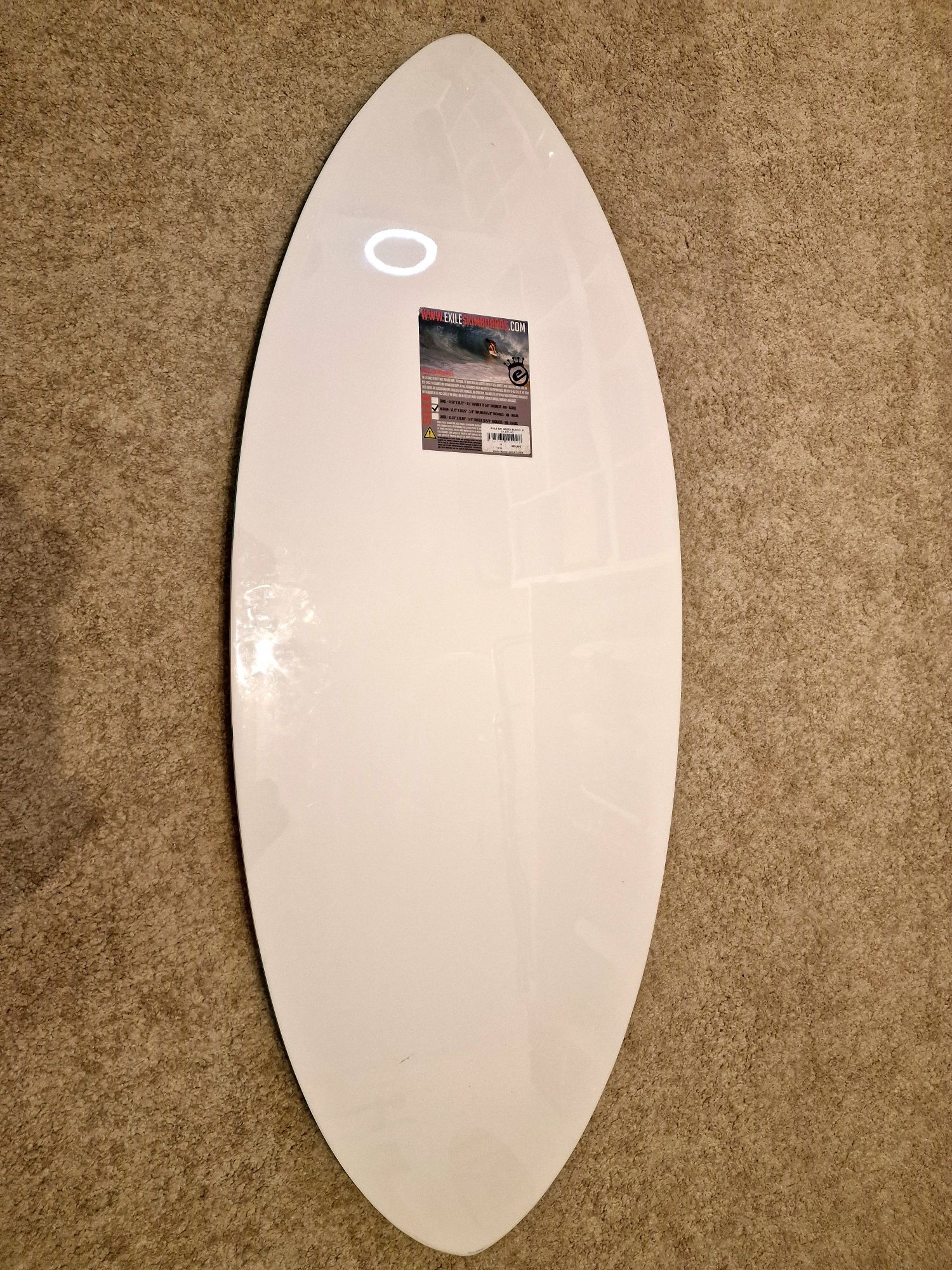 Skimboard surf Exile skimming tamanho M
