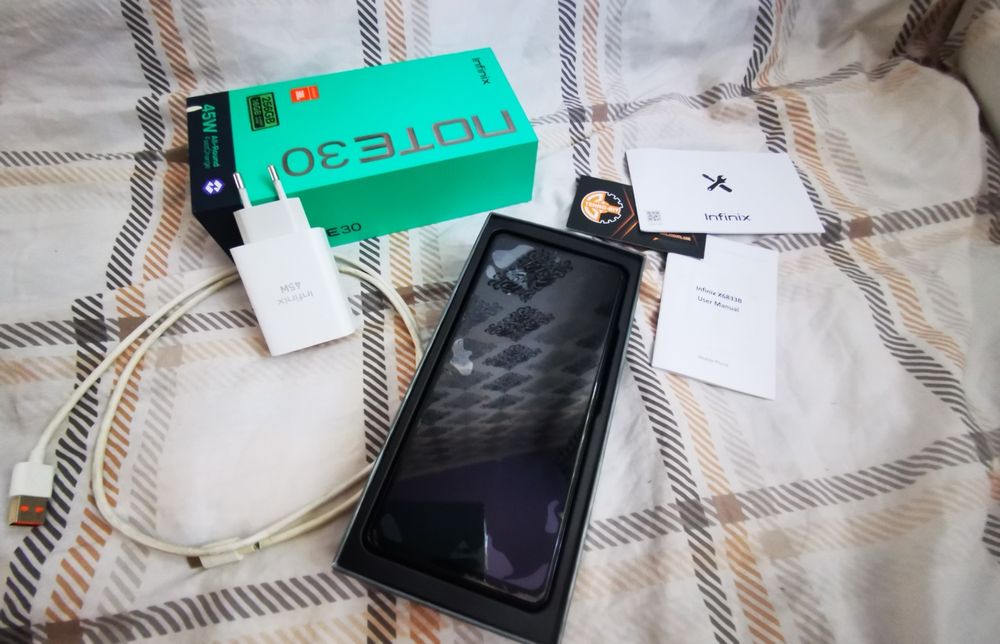 Infinix Note 30, 8/256, Obsidian Black